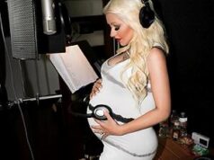 Fiocco rosa per Christina Aguilera