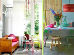 Casa vivace con Design Fluo