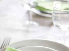 Segnaposto in tessuto per una tavola elegante e raffinata