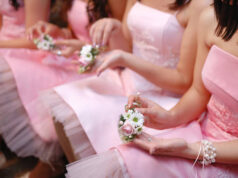 Il look da damigella d’onore