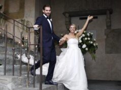 Michelle Hunziker e Tomaso Trussardi, la prima passeggiata dopo il “SI”