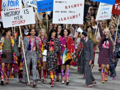 Chanel P/E 2015: Protesta femminista in passerella
