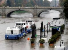 Maltempo, cresce il Po. Un morto a Crema