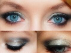 Un Natale dal make-up tutto oro e argento