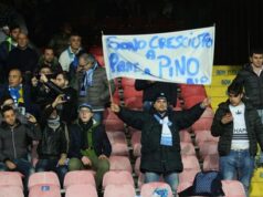 Napoli-Udinese: Napul’é accoglie l’ingresso dei giocatori