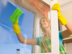 Come pulire i vetri esterni dopo la pioggia