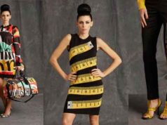 La Pre Fall 2015 Moschino? Gli strumenti del mestiere come etichette