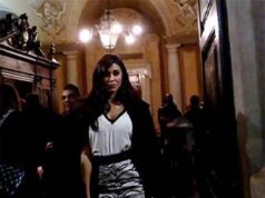 Alla sfilata di Fausto Puglisi in prima fila Belen Rodriguez