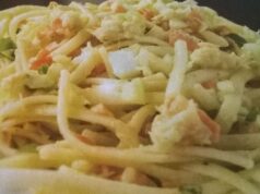 Spaghetti con ragù di verdure