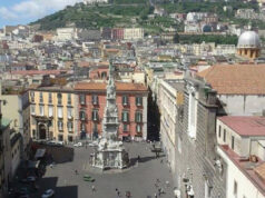 Una foto dal campanile di Santa Chiara