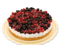 Pan di Spagna ai frutti rossi