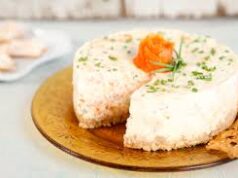 Cheesecake salata al salmone