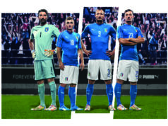 Nazionale, presentata la nuova maglia per Euro 2016