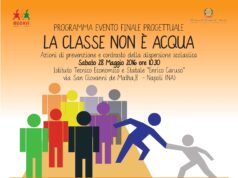“La classe non è acqua”, il Modavi Onlus contro la dispersione scolastica