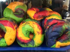 Donuts arcobaleno, la ricetta originale americana donuts az magazine