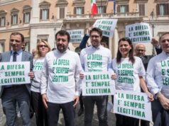 Rapinatore ucciso a Frattamaggiore, Salvini si schiera con il goielliere salvini legittima difesa