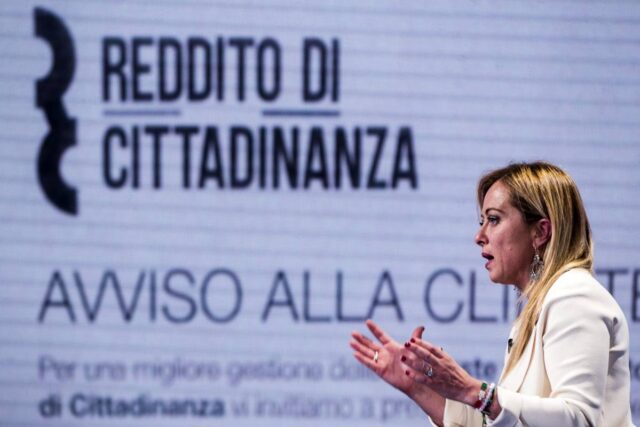 stop al reddito di cittadinanza