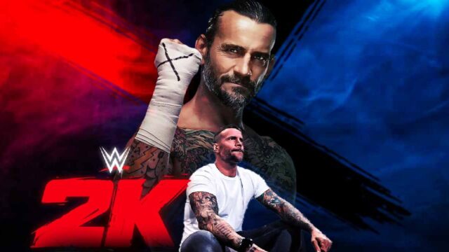 cm punk in wwe 2k24