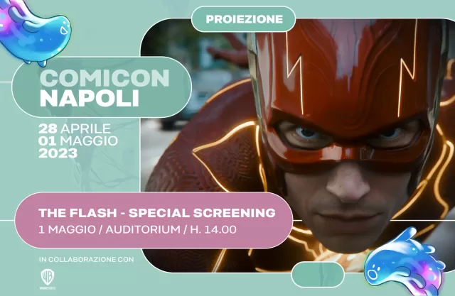 flash anteprima comicon